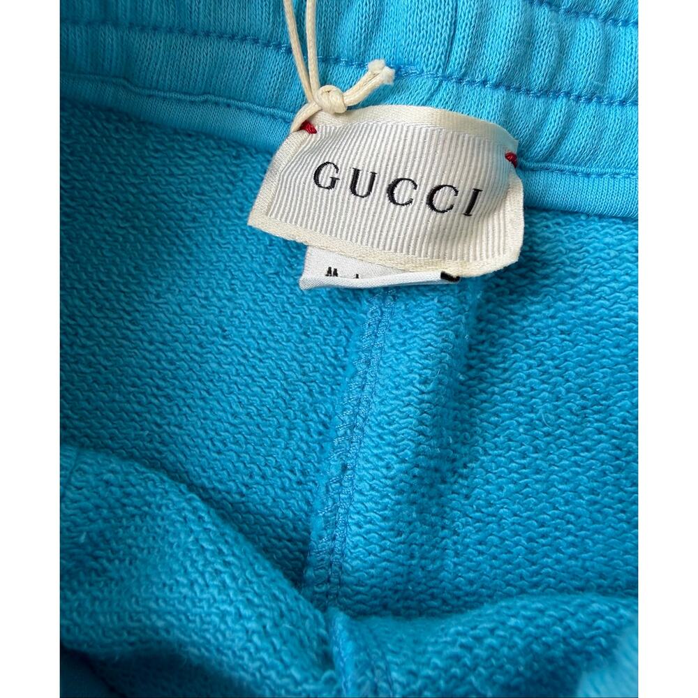 Gucci Kids Sweatpants Blue Web Stripe Size 4Y (4 Years) NWT - Picture 5 of 6